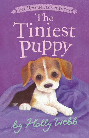 Book cover for The Tiniest Puppy
