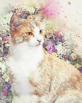 Book cover for 2019-2020 Academic Planner Weekly and Monthly Lovely Cat