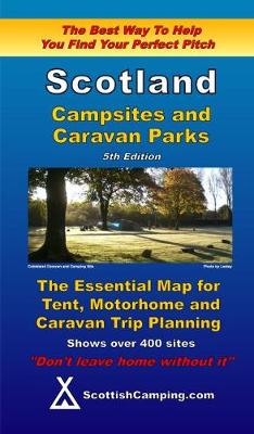 Book cover for Scotland Campsites and Caravan Parks