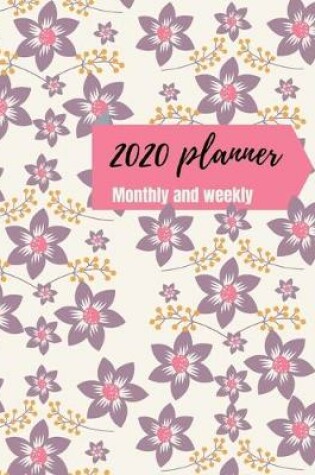 Cover of 2020 Planner Monthly and Weekly