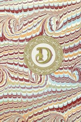 Cover of Monogrammed D 2018 Diary Monthly & Weekly Planner