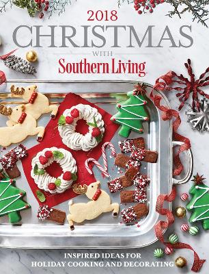 Book cover for Christmas with Southern Living 2018
