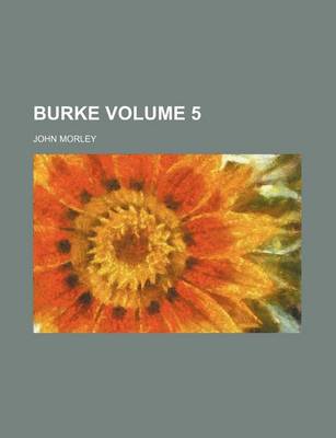 Book cover for Burke Volume 5