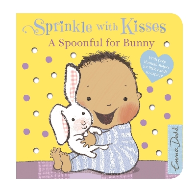 Cover of Sprinkle With Kisses: Spoonful for Bunny Board Book