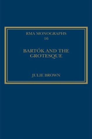 Cover of Bartók and the Grotesque