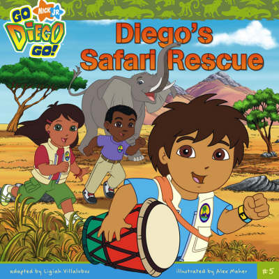 Book cover for Diego's Safari Rescue