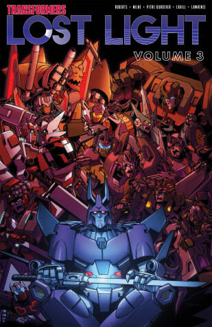 Book cover for Transformers: Lost Light, Vol. 3