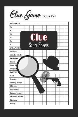 Book cover for Clue Score Sheets