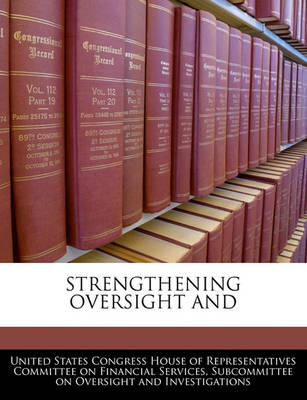 Cover of Strengthening Oversight and