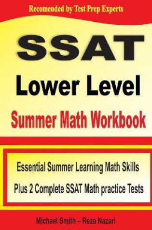 Cover of SSAT Lower Level Summer Math Workbook