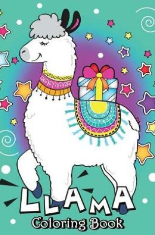 Cover of Llama Coloring Book