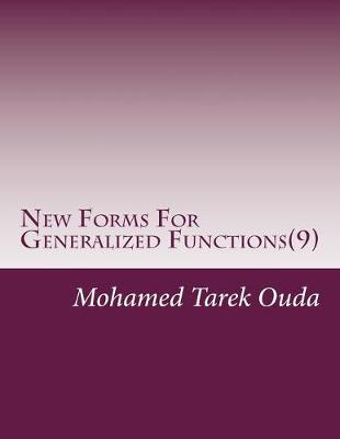 Book cover for New Forms For Generalized Functions(9)