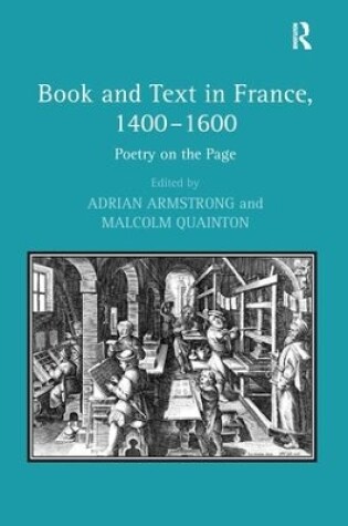 Cover of Book and Text in France, 1400-1600