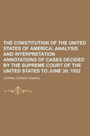 Cover of The Constitution of the United States of America