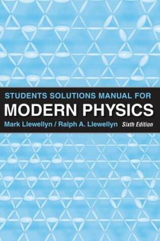 Cover of Student Solutions Manual for Modern Physics