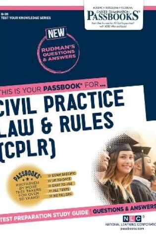 Cover of Civil Practice Law & Rules (CPLR) (Q-26)