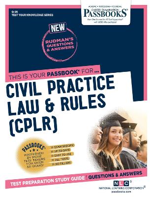 Book cover for Civil Practice Law & Rules (CPLR)