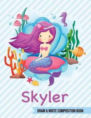 Book cover for Skyler Draw and Write Composition Book