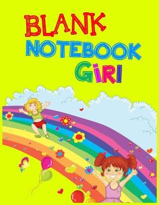 Book cover for Blank Notebook Girl