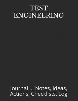 Book cover for Test Engineering