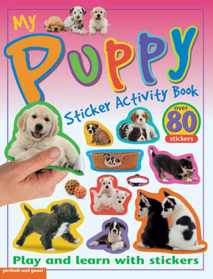 Book cover for My Puppy Sticker Activity Book