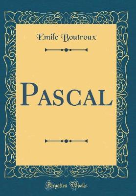 Book cover for Pascal (Classic Reprint)