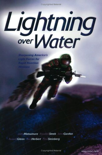 Book cover for Lightning over Water: Sharpening America's Light Forces for Rapid Reaction Missions