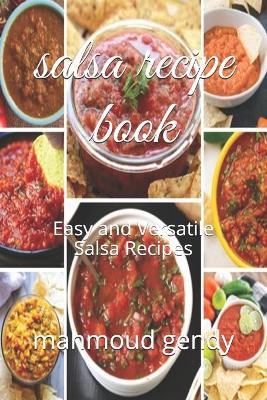 Book cover for salsa recipe book