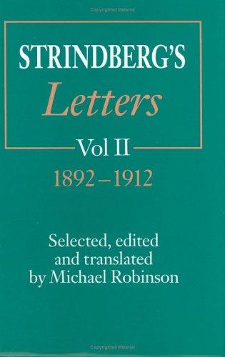 Book cover for Strindberg: Strindberg'S Letters: the Set