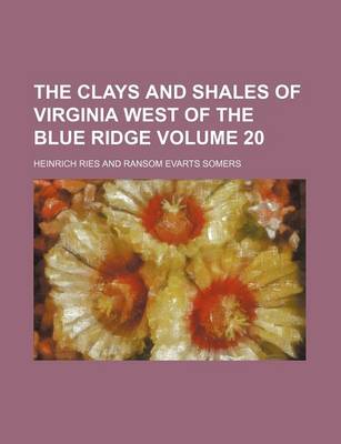 Book cover for The Clays and Shales of Virginia West of the Blue Ridge Volume 20