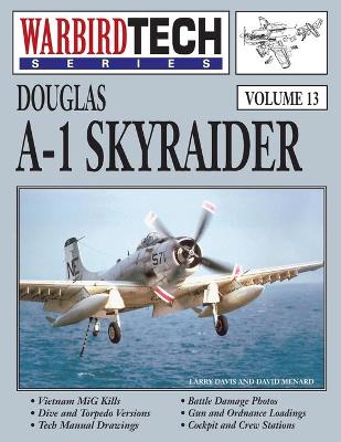 Book cover for Douglas A-1 Skyraider- Warbirdtech Vol. 13