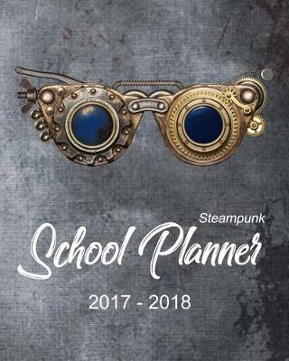 Book cover for Steampunk School Planner