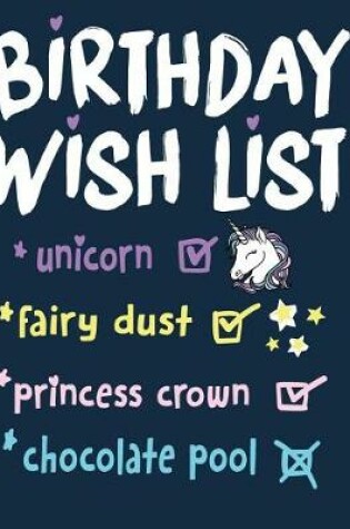 Cover of Birthday wish list