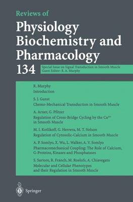 Book cover for Reviews of Physiology, Biochemistry and Pharmacology 134