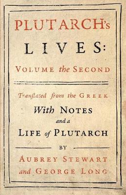 Book cover for Plutarch's Lives - Vol. II