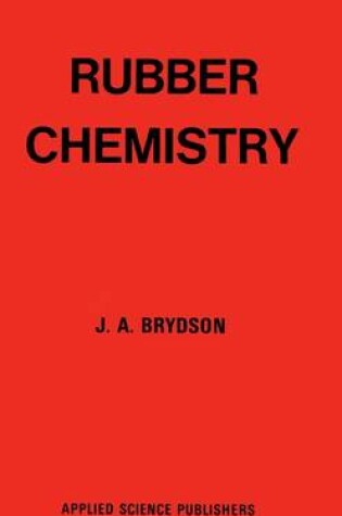 Cover of Rubber Chemistry