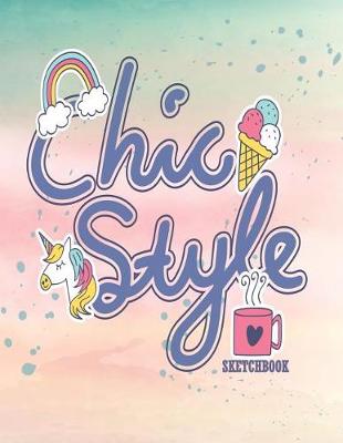 Book cover for chic style sketcbook