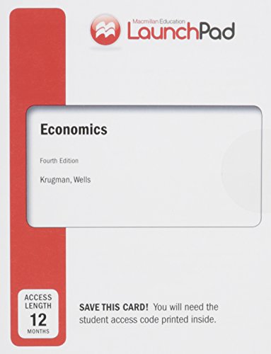 Book cover for LaunchPad for Economics (12 month Access Card)