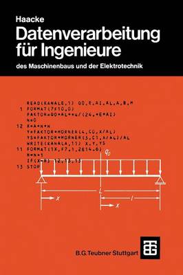 Book cover for Datenverarbeitung Fur Ingenieure