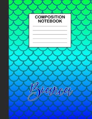 Book cover for Bianca Composition Notebook