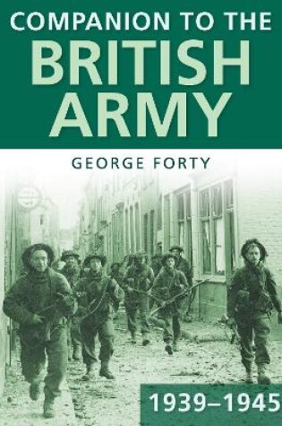Cover of Companion to the British Army 1939-45