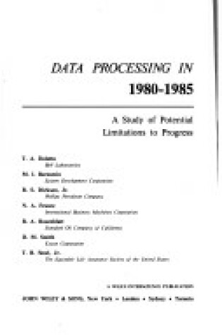 Cover of Data Processing in 1980-85