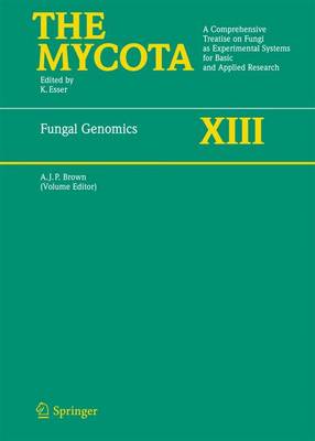 Book cover for Fungal Genomics