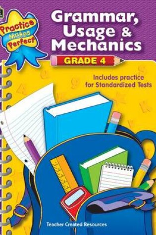 Cover of Grammar, Usage & Mechanics Grade 4