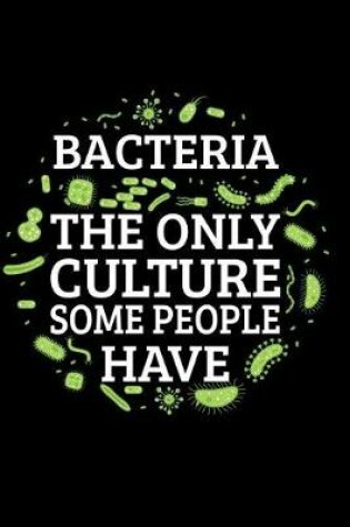 Cover of Bacteria the Only Culture Some People Have
