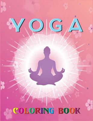 Book cover for Yoga Coloring Book