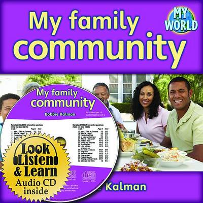 Cover of My Family Community - CD + Hc Book - Package