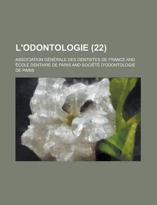 Book cover for L'Odontologie (22 )