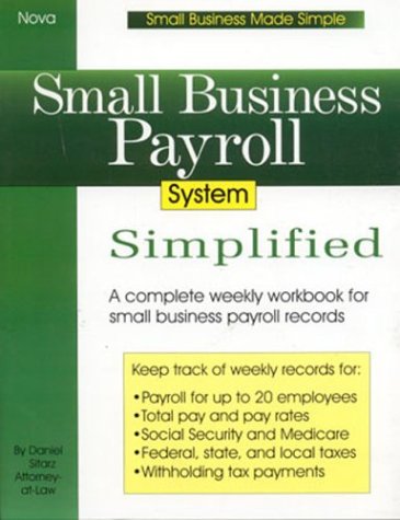 Cover of Small Business Payroll System Simplified