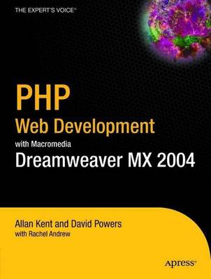 Book cover for PHP Web Development with Macromedia Dreamweaver MX 2004